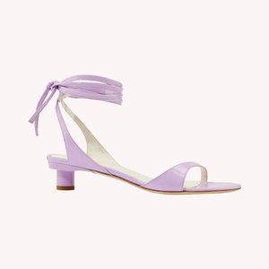 Amazing Tibi Lilac Leather Kitten Heels - Size 39.5